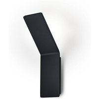 Ava LED-væglampe, sort, aluminium, 1-lys