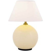 Globen Lighting IRIS rechargeable table lamp, cream, height 23 cm