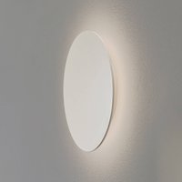 Argon LED-vägglampa Orios Plus, sandfärgad, metall, Ø 30 cm