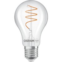 OSRAM LED Vintage E27 3.4W 2,700K Spiral Filament clear