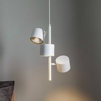 Pendellampe 1046E, 3 lyskilder, hvid