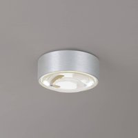 Lindby LED-downlight Siaka, grå, metall, Ø 5 cm, IP65