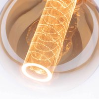 Paulmann LED globe bulb E27 4W G95 Inner Glow spiral pattern
