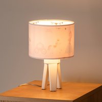 Maco Design Barnbordslampa Mathilde, trebensstativ