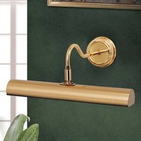 ORION Brass matt coloured picture light Lariga, 35 cm