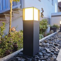 ORION Henry path light, black, height 60 cm, aluminium/stainless steel
