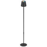 LED-Akku-Stehleuchte Coloris, schwarz, RGB, Dimmer, IP44