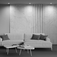 Maytoni Hoop inbyggnadslampa, rund, vit