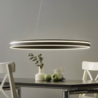 Q-Smart-Home Paul Neuhaus Q-VITO hanging lamp 79 cm anthracite
