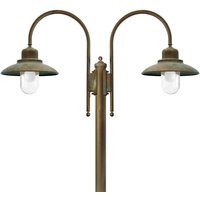 Moretti Luce Casale lamp post 270cm 2-bulb
