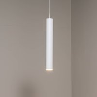 Nowodvorski Lighting Eye pendant light, 1-bulb, white, shade height 40 cm