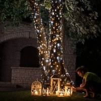 Guirlande lumineuse LED Twinkly CCT, 250-fl. 20 m noir