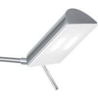 HELL LED-bordslampa Graz, matt nickel