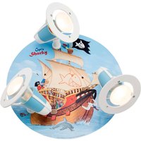 Elobra Plafonnier Capt'n Sharky pour chambre d’enfant