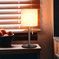 FH Lighting Lesina LED battery table lamp with a pull switch