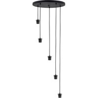 HighLight Fantasy pendant light 5-bulb, black