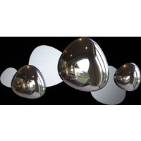 Maytoni Jack-stone applique LED, 79 cm, nickel