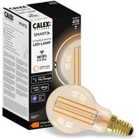 Calex Smart E14 P45 4,5W 1800-3000K variateur d'intensité or 2 pièces