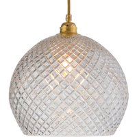 EBB & FLOW Rowan hänglampa guld Ø 28 cm