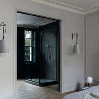 Buster + Punch + väggkrok stor grå/stål