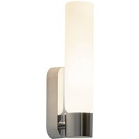 LEDS-C4 LED wall light Dresden IP44, chrome, aluminium, glass