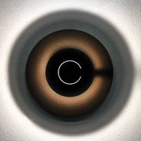 Knikerboker DoppioZero vägglampa kaffe/svart