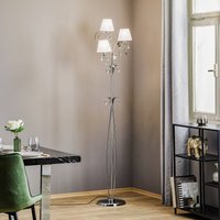 ONLI Jacqueline floor lamp, 3-bulb, white