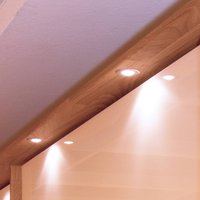 Deko-Light LED infälld taklampa Punto Lumi, vit, 1 W, 3 000 K