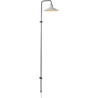 Bover vägglampa Platet A/05, svart/grå, 142 cm, E14