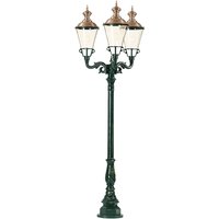 K.S. Verlichting Ljusstake med tre lampor Parijs, svart