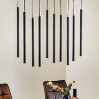 Nowodvorski Lighting Laser hanging light, 10-bulb, black