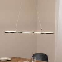 Milagro Lighting LED-hänglampa Olympia, metall, svart, 4 000 K