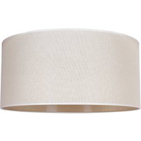 Duolla Lampskärm Roller, beige, Ø 50 cm, höjd 24 cm