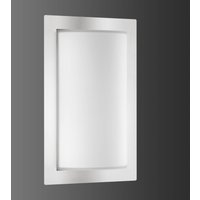 LCD Luis LED outdoor wall light, stainless steel, motion detector