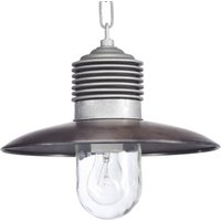 K.S. Verlichting Sturdy outdoor hanging light Klaus aluminium/copper