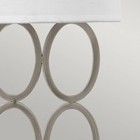 HINKLEY Jules wall light with a fabric lampshade