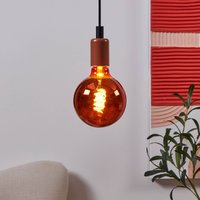 EGLO Globe LED bulb E27 G125 4W 2,000K filament copper