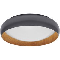 LEDVANCE LED-Deckenleuchte Orbis Livia Ø 43 cm, grau, Metall