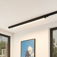 Arcchio LED track light Harlow, black, 109 cm, 3,000K