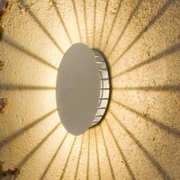 Vibia Meridiano 4720 outdoor wall light, cream white