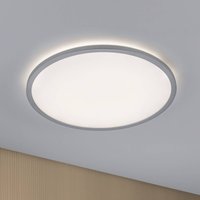Panneau LED Paulmann Atria Shine, chrome, intensité variable, Ø 42 cm