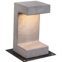 Zambelis Luminaire pour socle LED E191 en béton, 30 cm