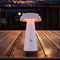 Globo LED table lamp 36624, pink, rechargeable battery, CCT, IP54, dimmable