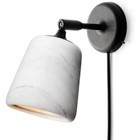 New Works Material New Edition vägglampa, marmor