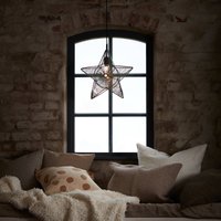 PR Home Regina decorative star metal, beige yarn