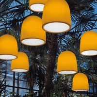 Modo Luce Campanone pendant lamp Ø 51 cm orange