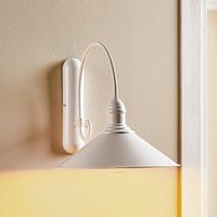 Argon Elmo wall light, white lacquered