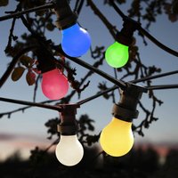 STAR TRADING E27 LED bulb for fairy lights, shatterproof, yellow