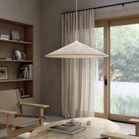 DFTP by Nordlux Hill pendant light, Ø 85 cm, Tyvek, white