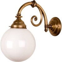 Berliner Messinglampen Mässingsvägglampa Frank